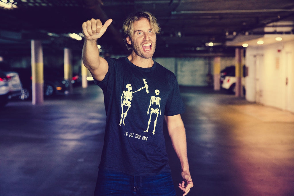Got Your Back Skeleton Men's T Shirt product image 2