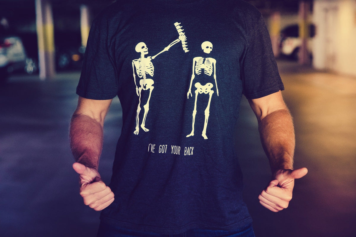 Got Your Back Skeleton Men's T Shirt product image 5