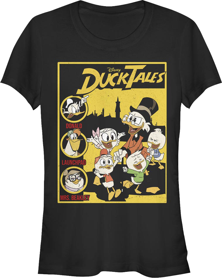 Ladies Main Cast And Supporting Characters DuckTales Shirt product image 1