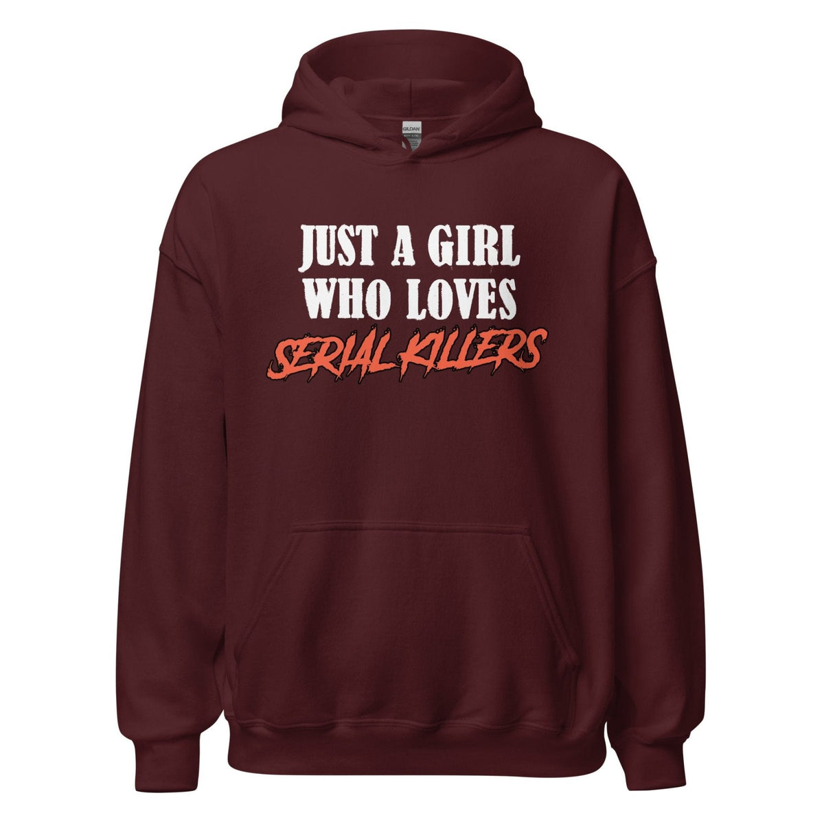 Just a Girl Who Loves Serial Killers Hoodie product image 5