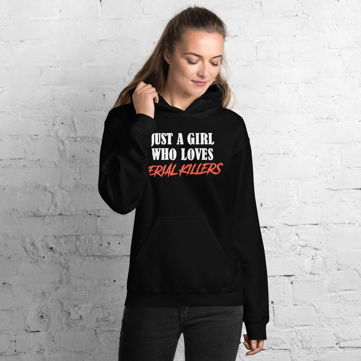 Just a Girl Who Loves Serial Killers Hoodie product image 2