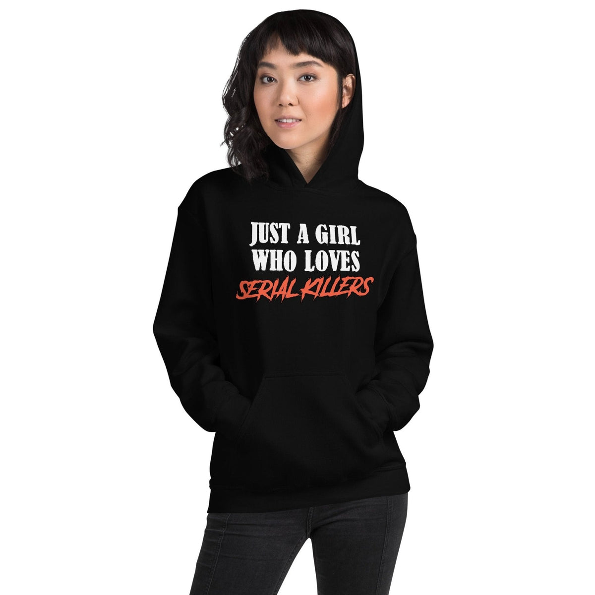 Just a Girl Who Loves Serial Killers Hoodie product image 3