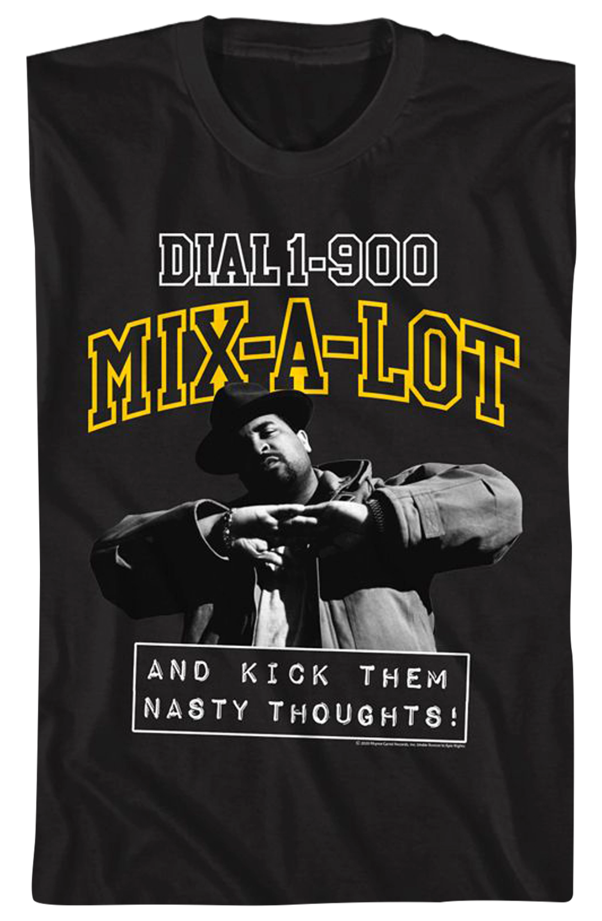 Kick Them Nasty Thoughts Sir Mix-a-Lot Shirt product image 2