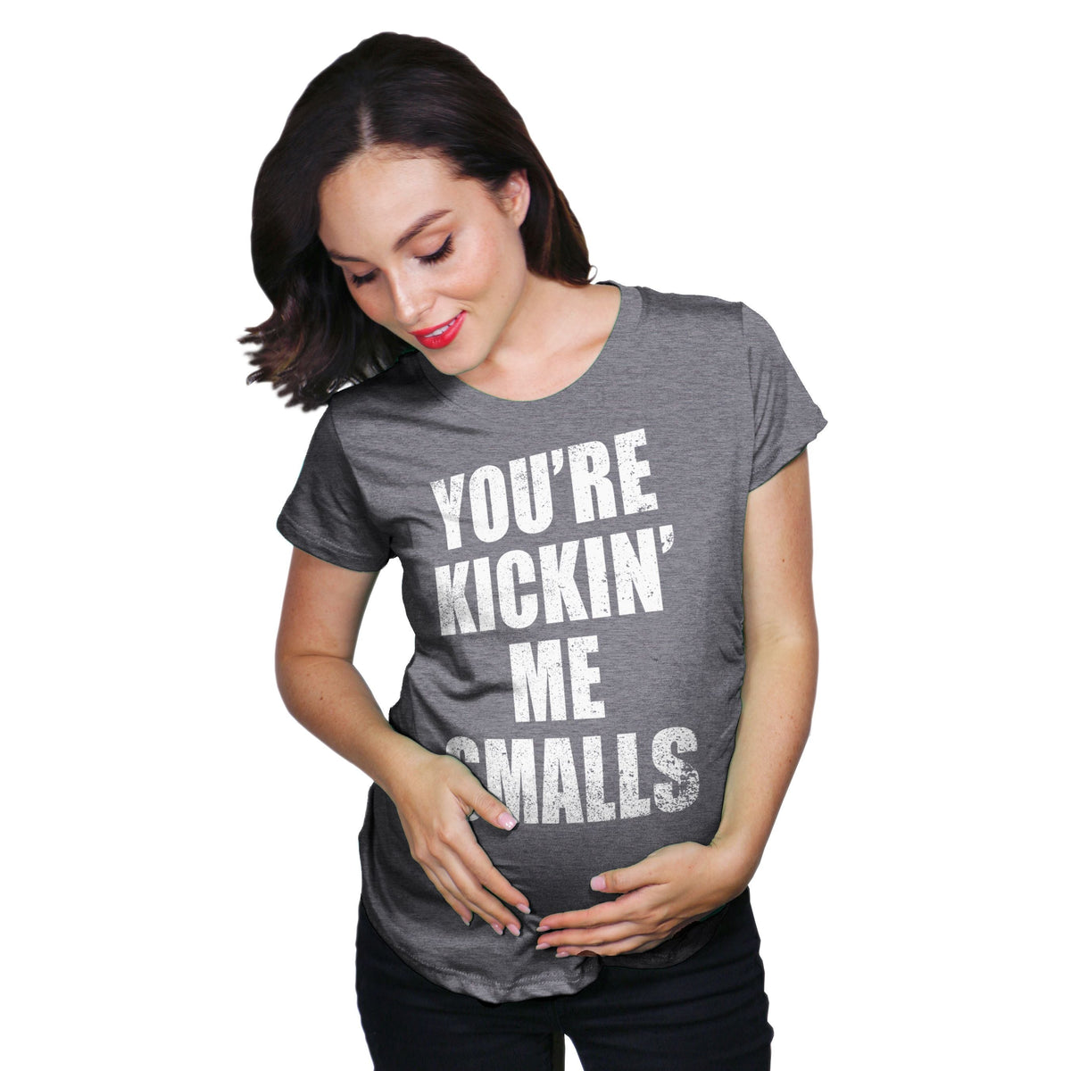 Kickin’ Me Smalls Maternity T Shirt product image 21