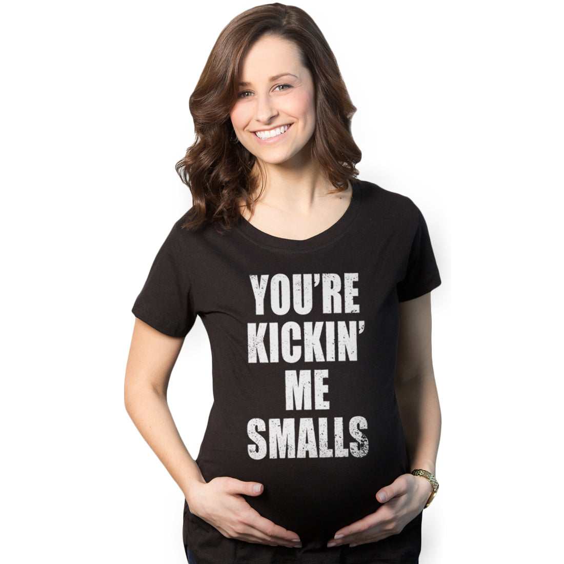 Kickin’ Me Smalls Maternity T Shirt product image 12