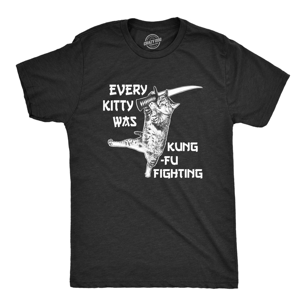 Every Kitty Was Kung Fu Fighting Men's T Shirt product image 1