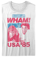 Womens '85 USA Concert Wham Shirt product image 1