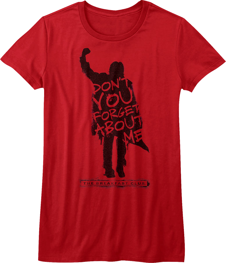 Womens Breakfast Club Don't You Forget About Me Shirt product image 1