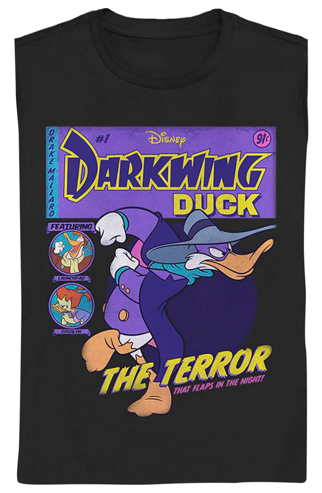 Womens Comic Book Cover Darkwing Duck Shirt product image 2