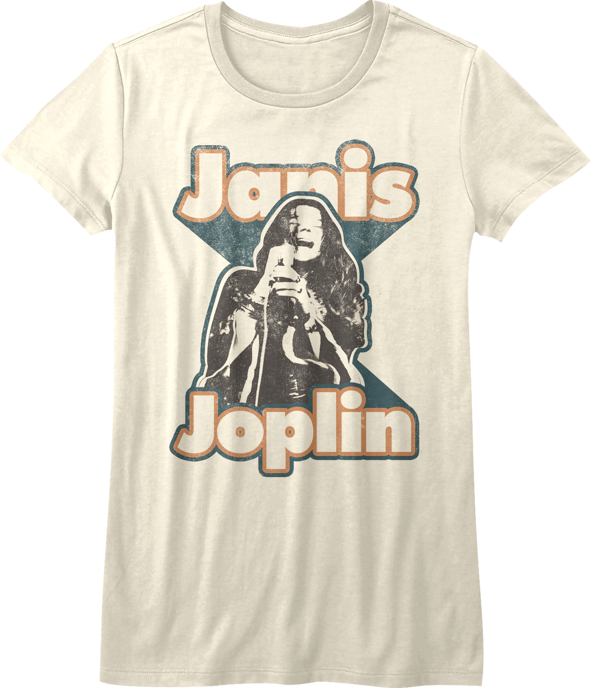 Womens Distressed Janis Joplin Shirt product image 1