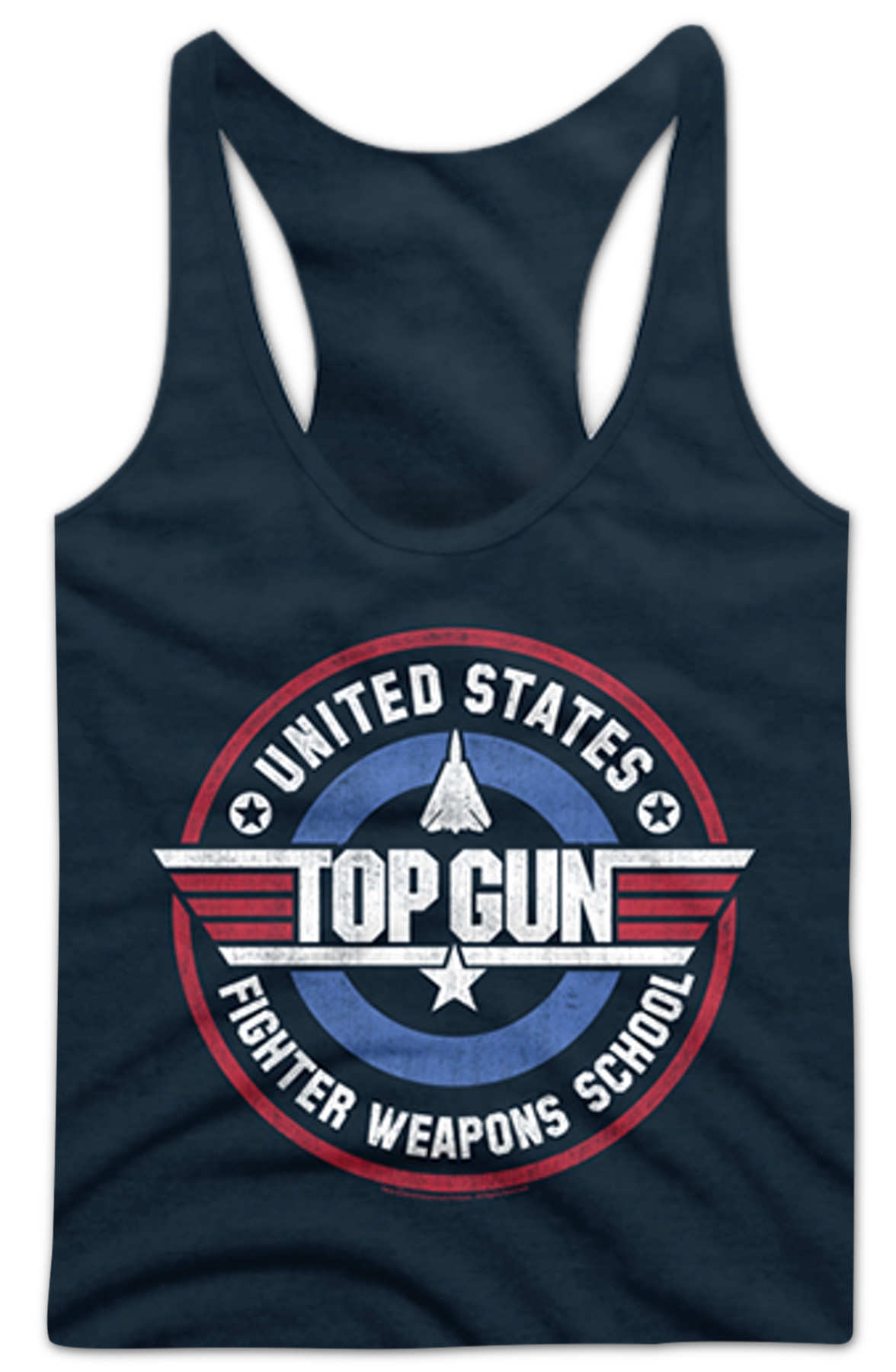 Ladies Fighter Weapons School Top Gun Racerback Tank Top