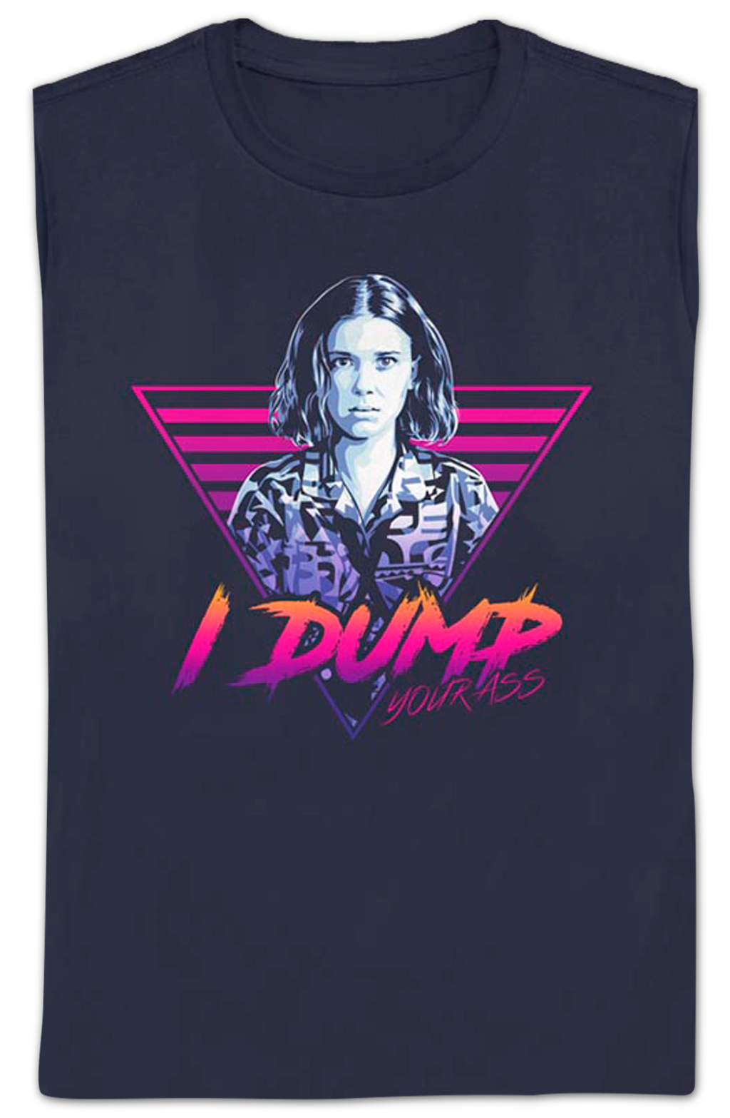 Womens I Dump Your Ass Stranger Things Shirt product image 2