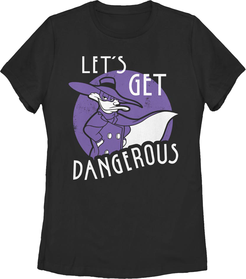 Womens Let's Get Dangerous Darkwing Duck Shirt product image 1