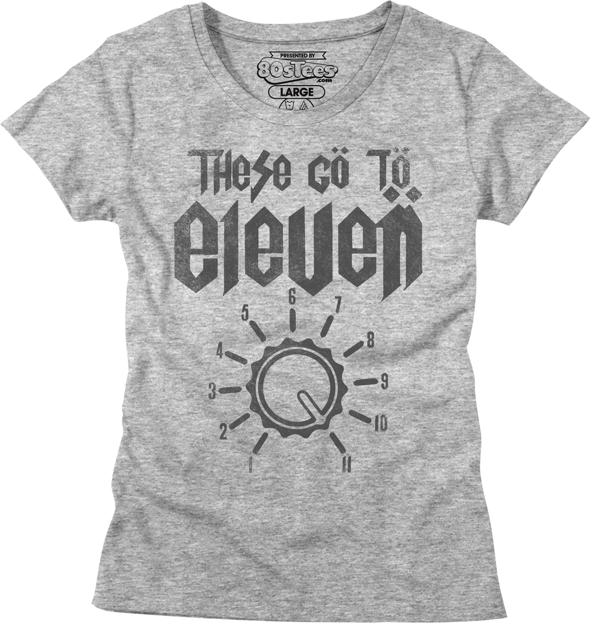 Womens These Go To Eleven Spinal Tap Shirt product image 1