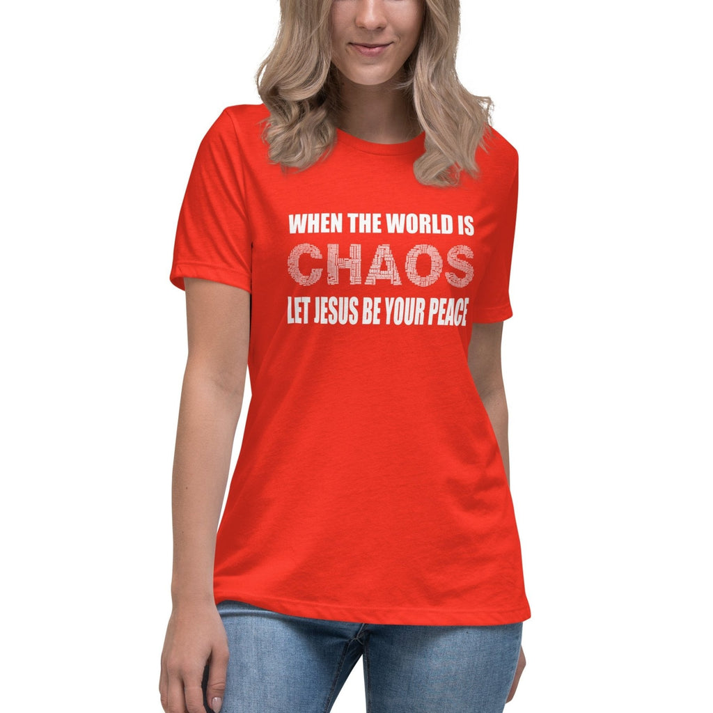 Let Jesus Be Your Peace Women's Shirt product image 5