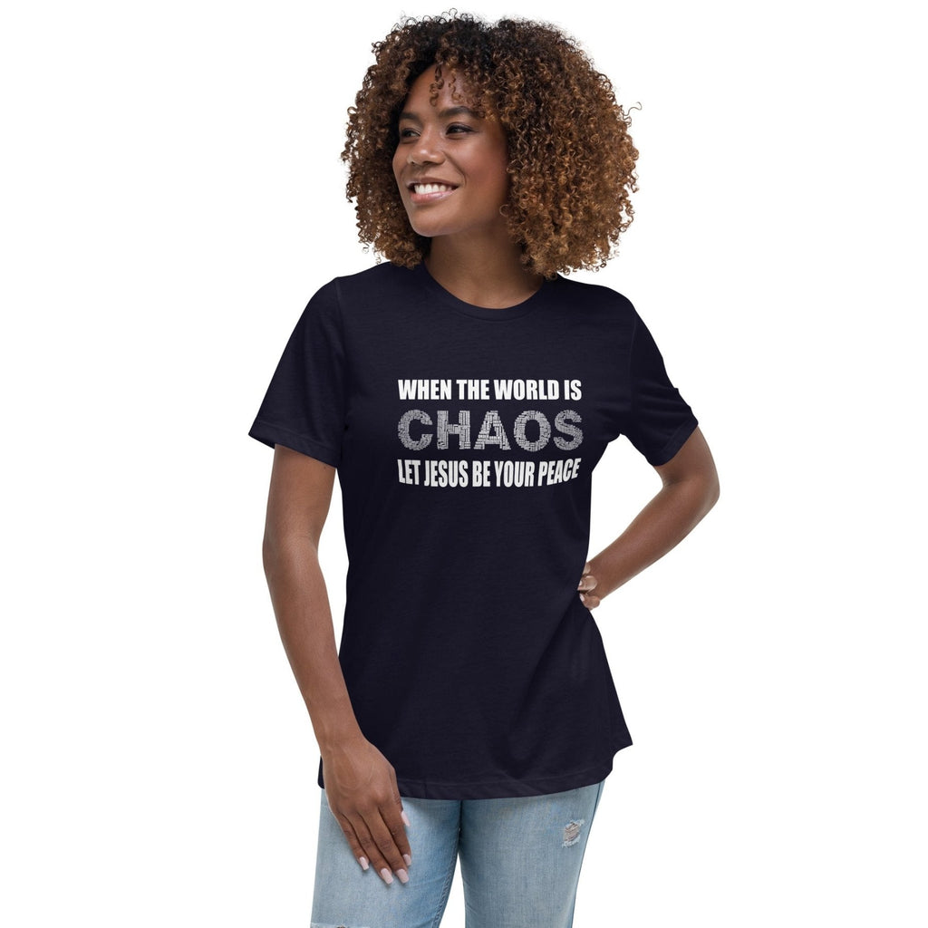 Let Jesus Be Your Peace Women's Shirt product image 2