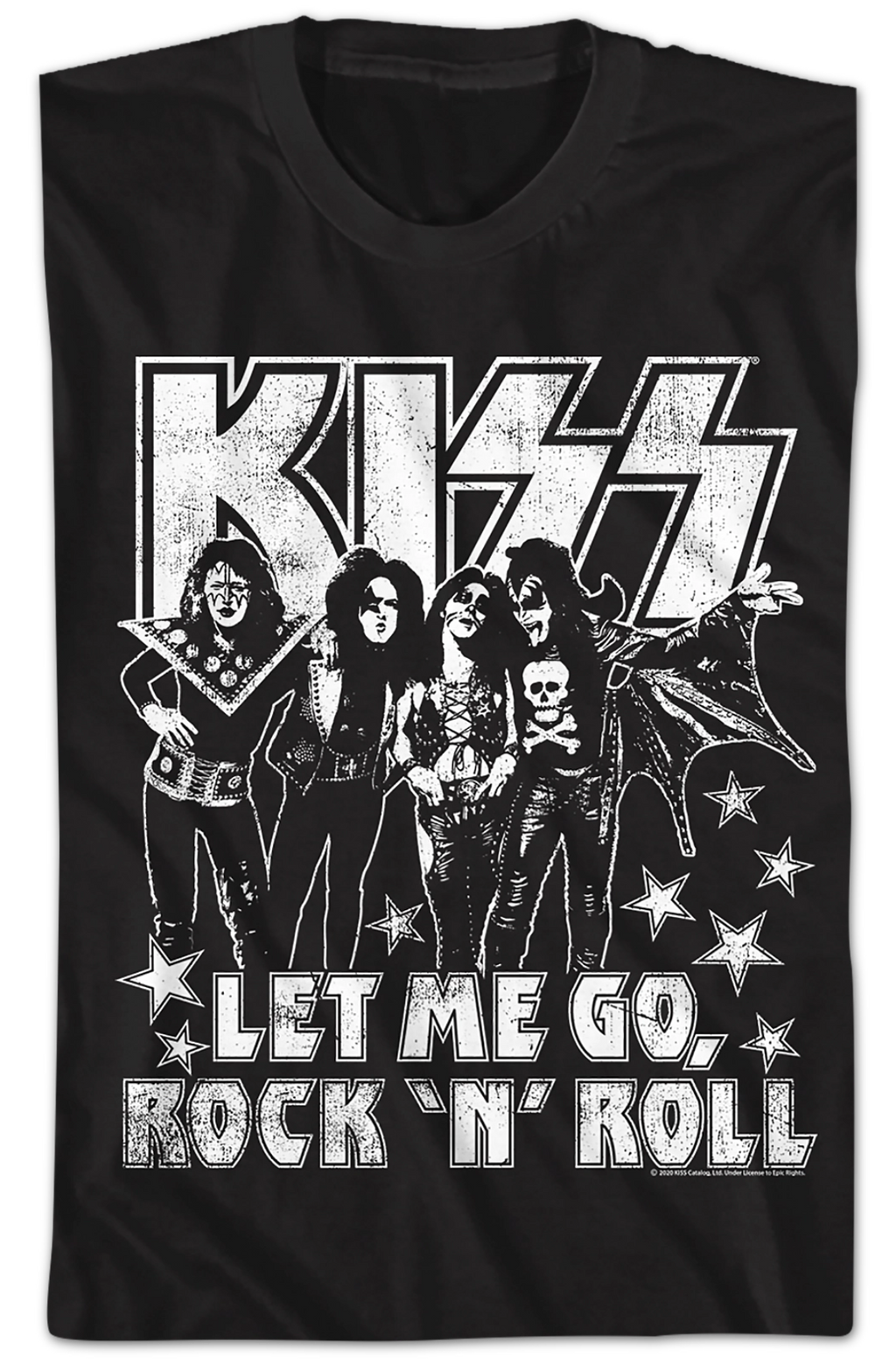 Let Me Go Rock 'N' Roll Kiss T-Shirt product image 2