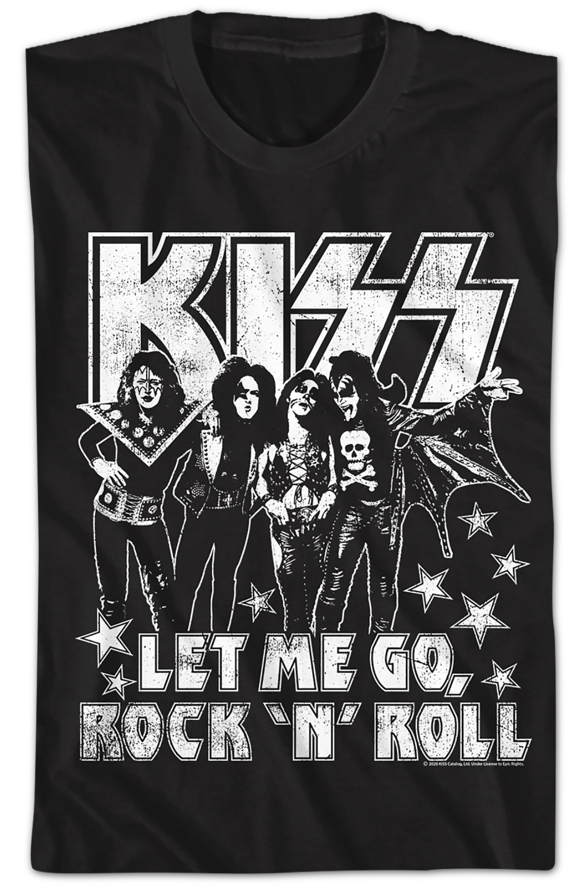 Let Me Go Rock 'N' Roll Kiss T-Shirt product image 2