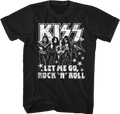 Let Me Go Rock 'N' Roll Kiss T-Shirt product image 1