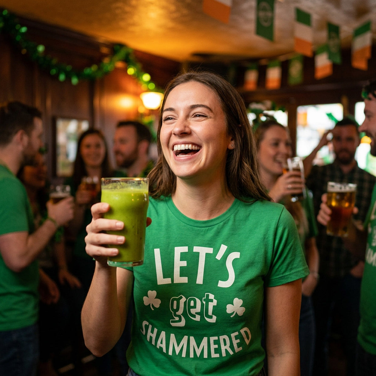 Let's Get Shammered Women's T Shirt product image 4