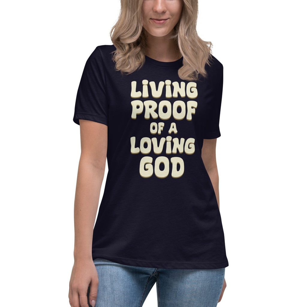 Living Proof Of A Loving God Women's Shirt product image 3