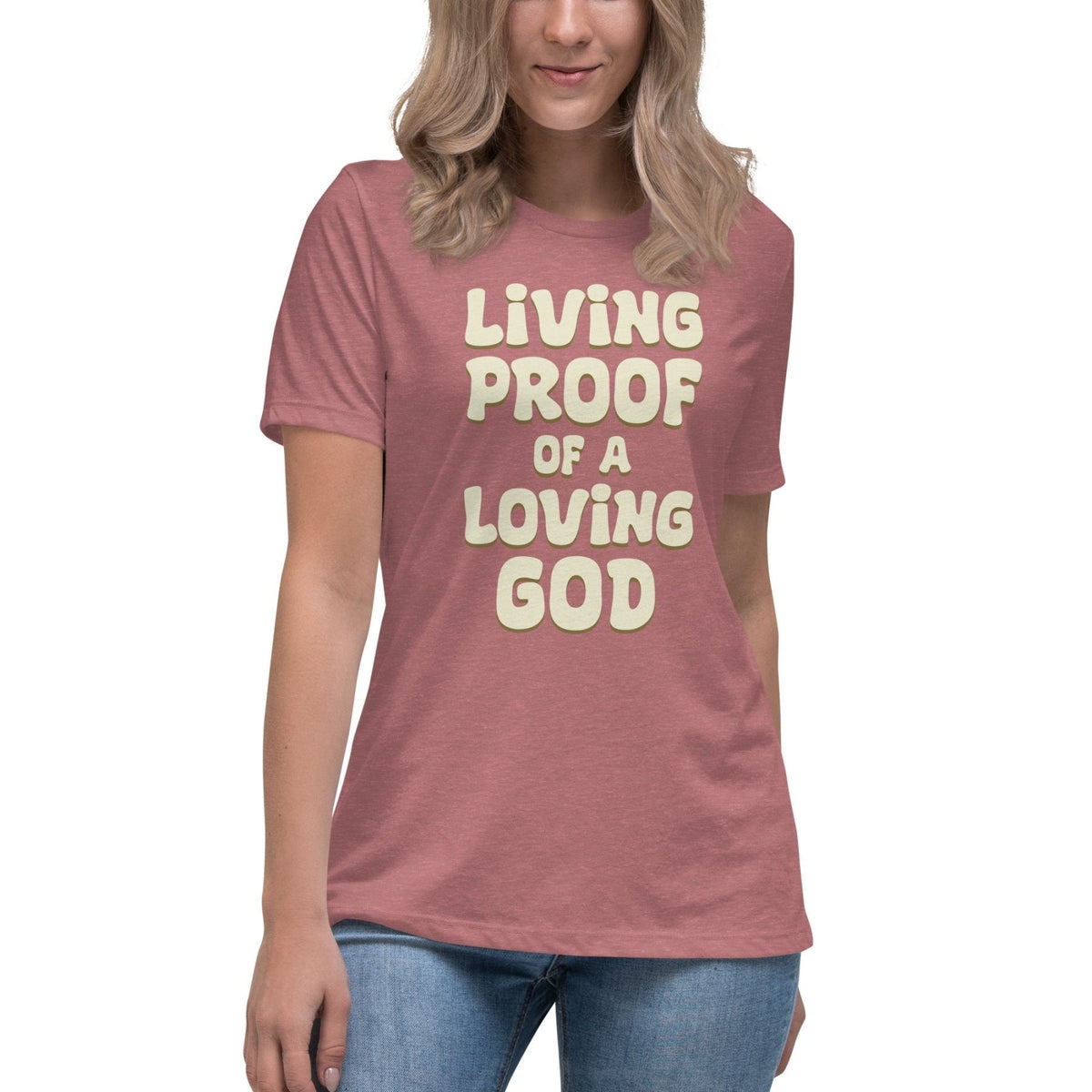 Living Proof Of A Loving God Women's Shirt product image 1