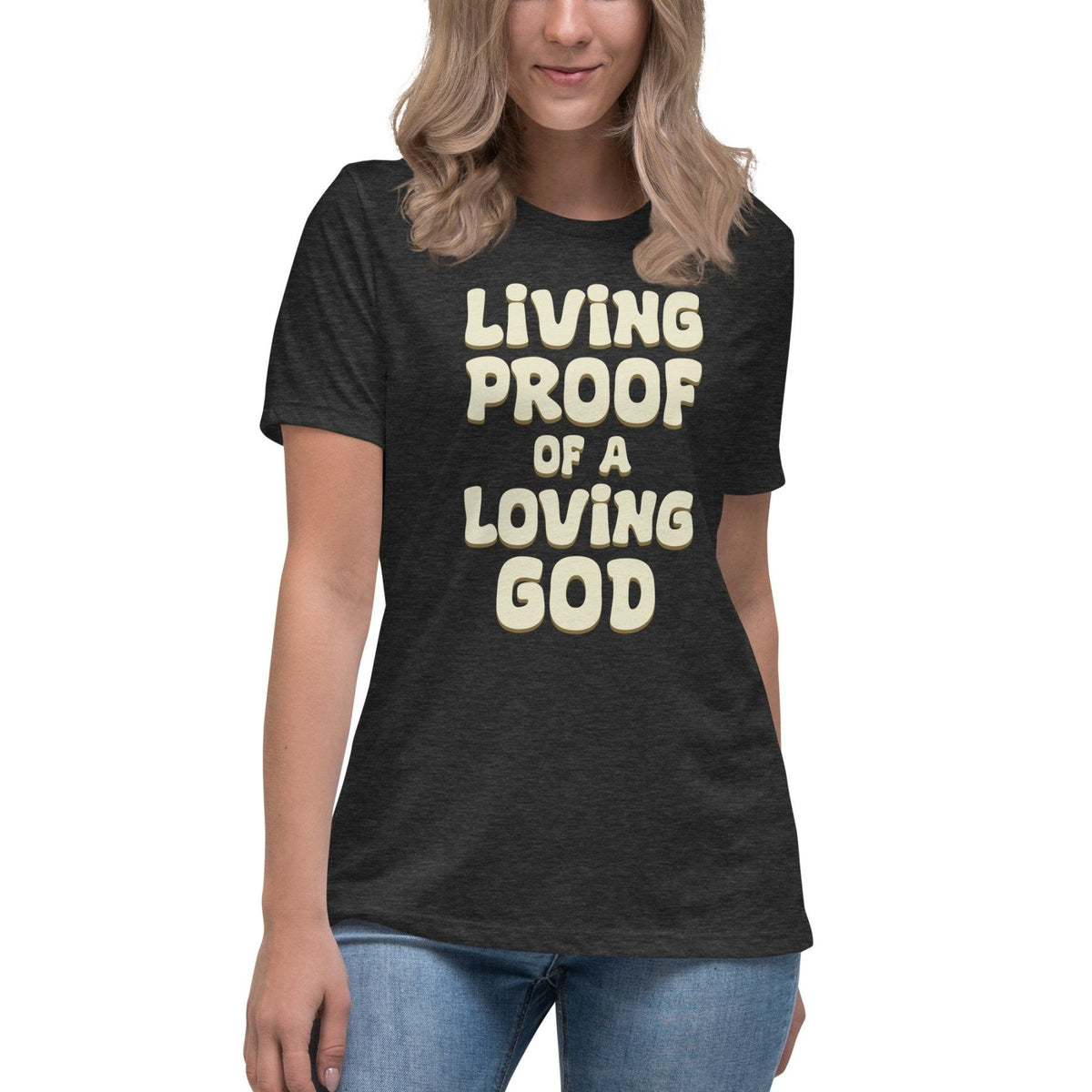 Living Proof Of A Loving God Women's Shirt product image 5