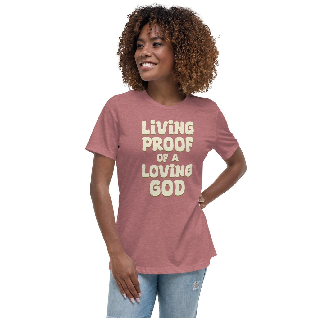 Living Proof Of A Loving God Women's Shirt product image 2