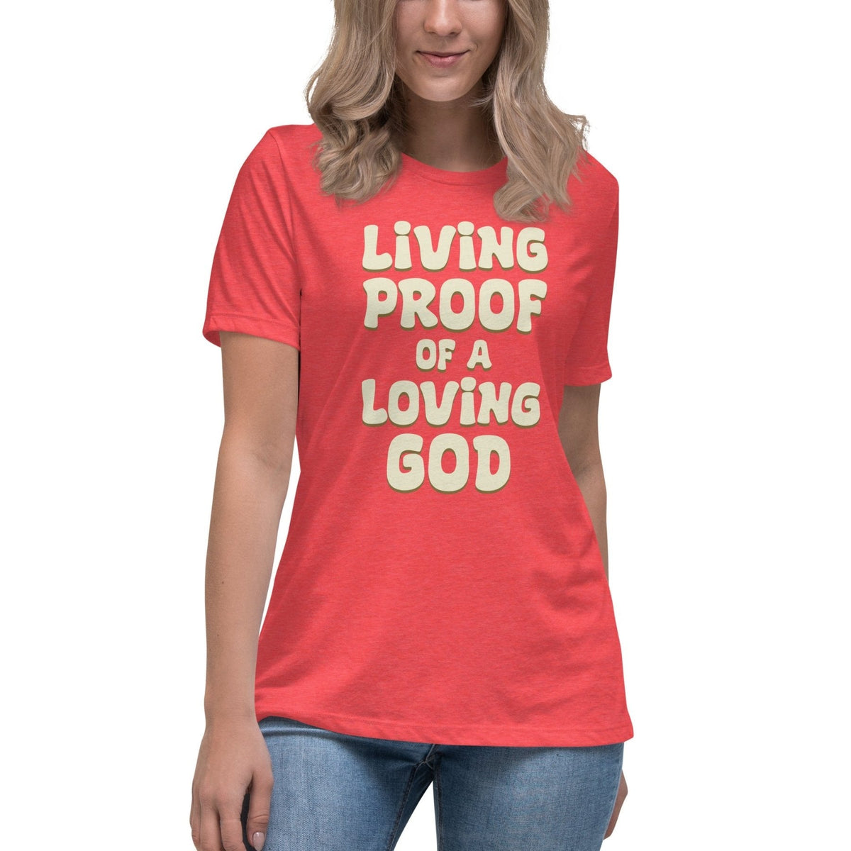 Living Proof Of A Loving God Women's Shirt product image 6