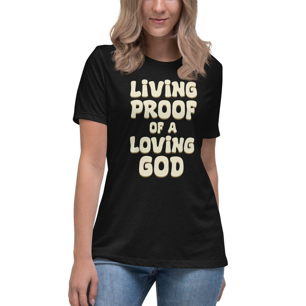 Living Proof Of A Loving God Women's Shirt product image 4