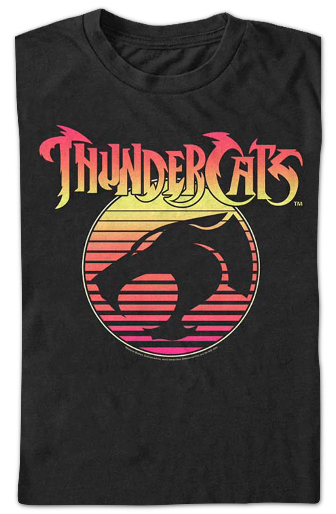 Logo With Sunset Blinds ThunderCats T-Shirt product image 2