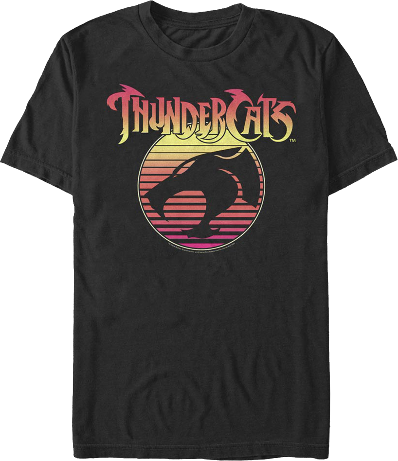 Logo With Sunset Blinds ThunderCats T-Shirt product image 1