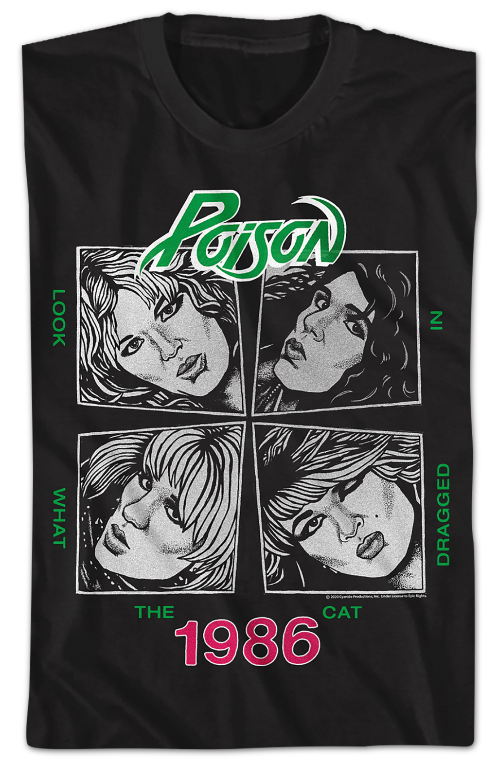 Look What The Cat Dragged In Sketch Poison T-Shirt product image 2