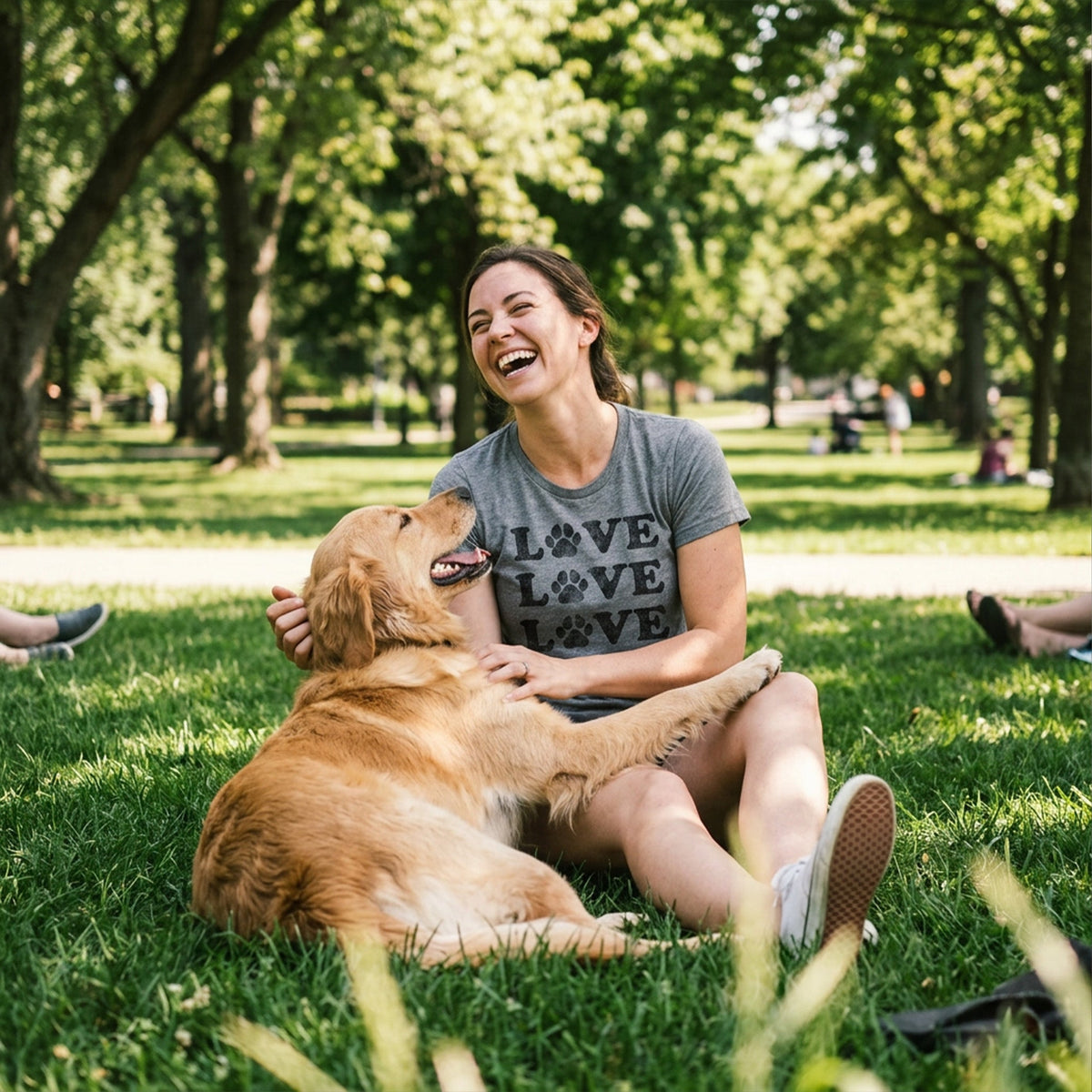 Love 3 Paws Women's T Shirt product image 5