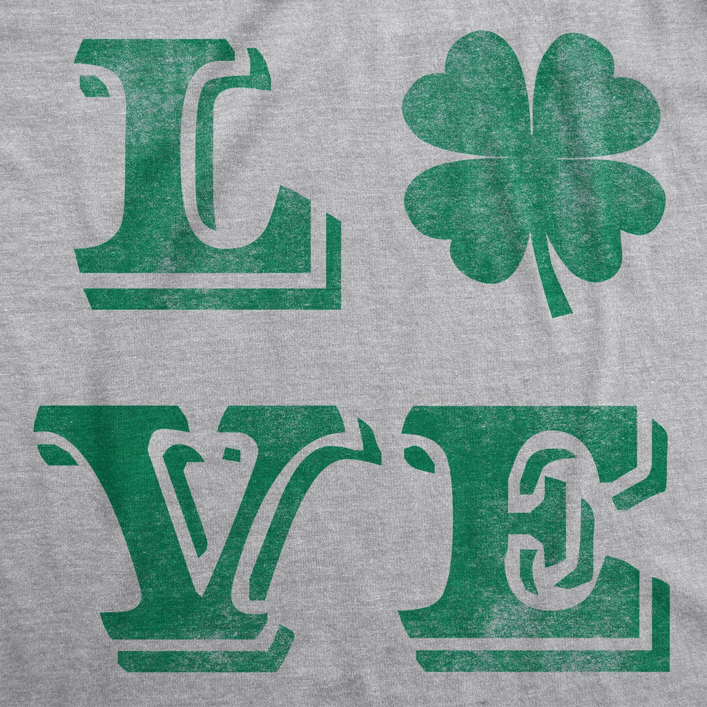 LOVE Lucky Clover Women's T Shirt product image 3