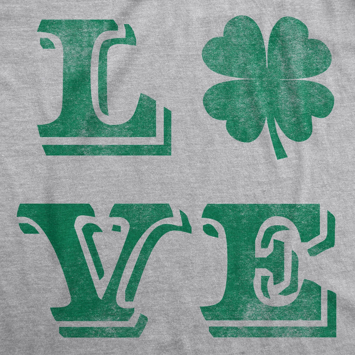LOVE Lucky Clover Women's T Shirt product image 3