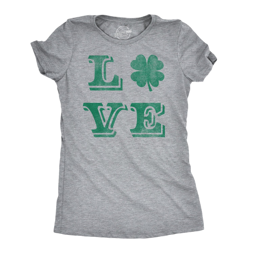 LOVE Lucky Clover Women's T Shirt product image 8