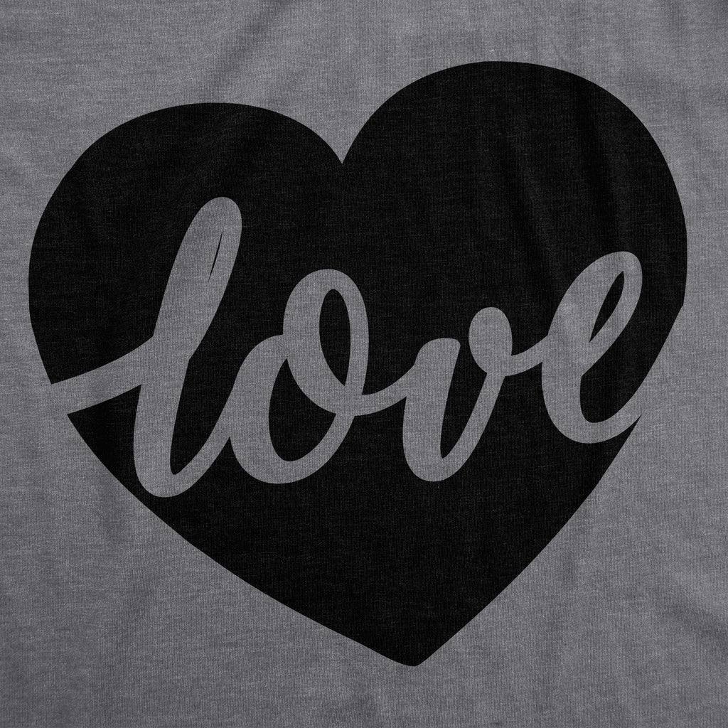Love Heart Script Women's T Shirt product image 3