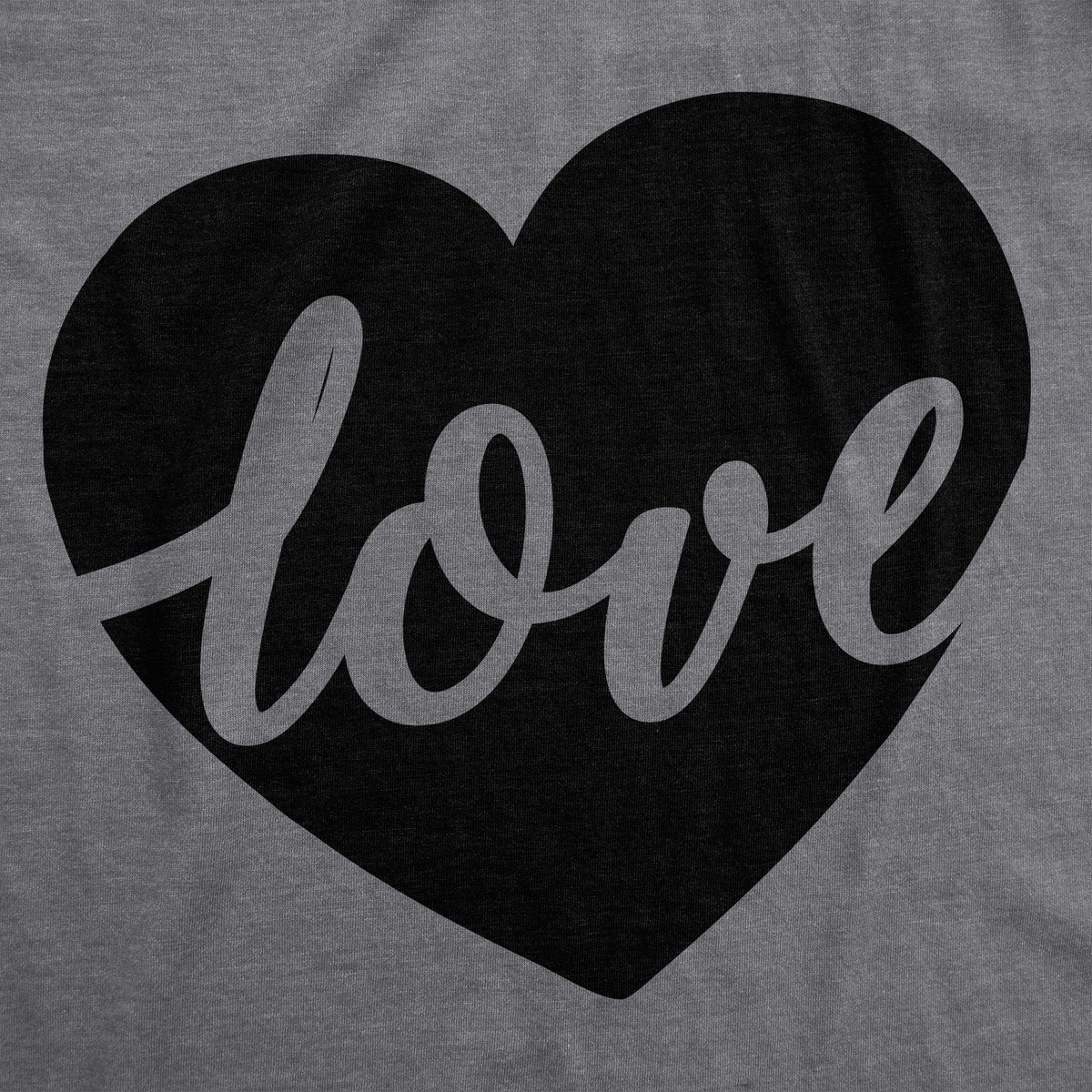 Love Heart Script Women's T Shirt product image 3