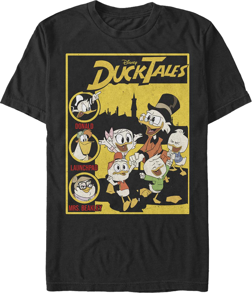 Main Cast And Supporting Characters DuckTales T-Shirt product image 1