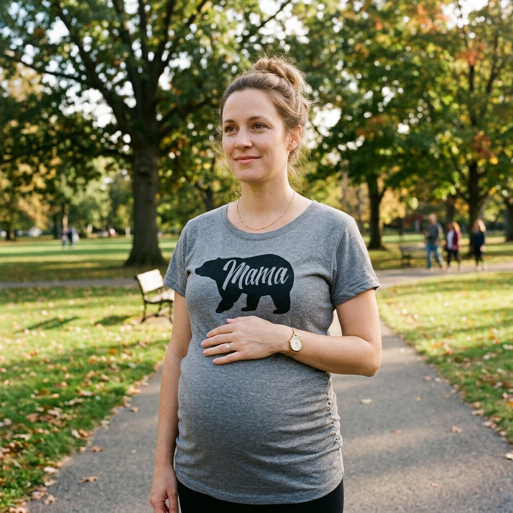 Mama Bear Maternity T Shirt product image 4