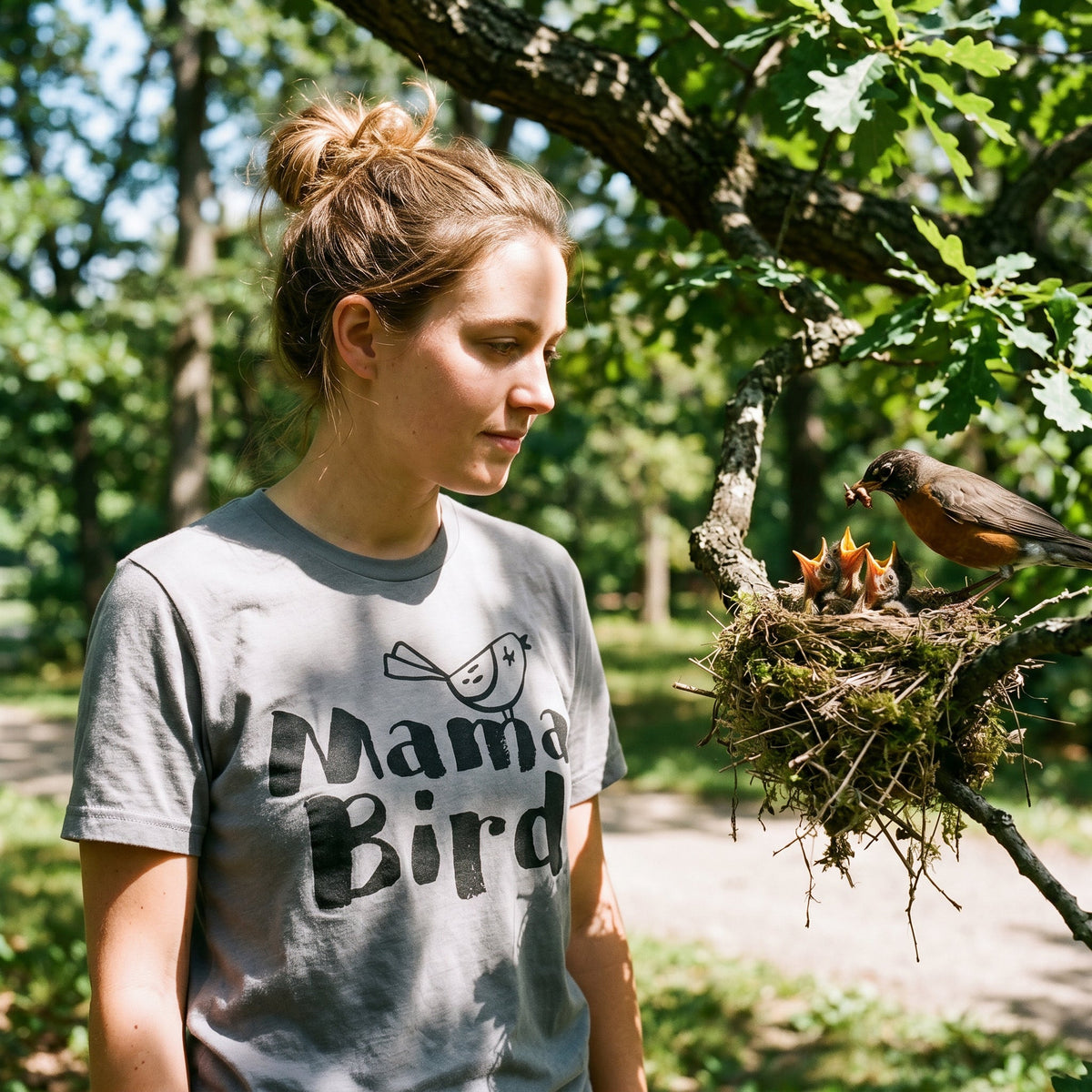Mama Bird Women's T Shirt product image 5