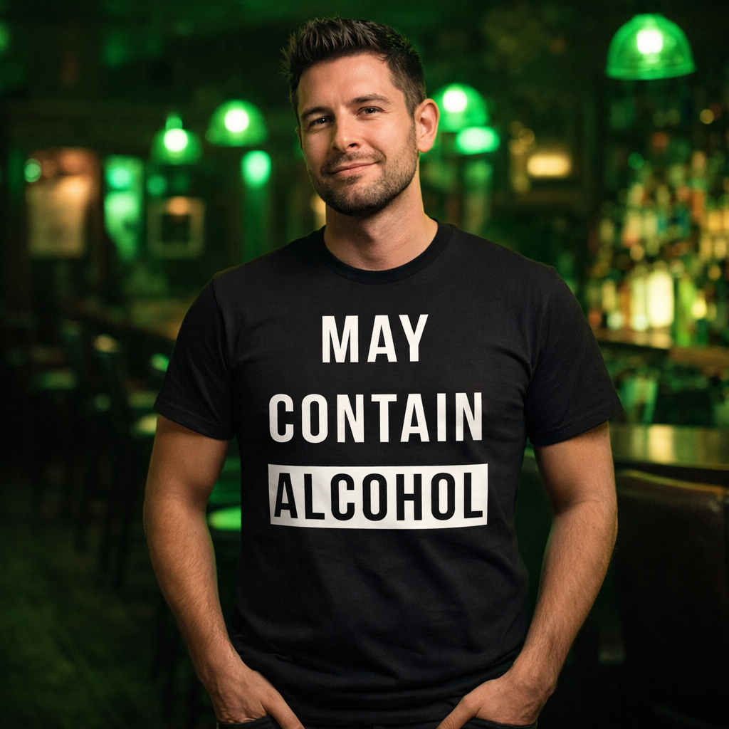 May Contain Alcohol Men's T Shirt product image 4
