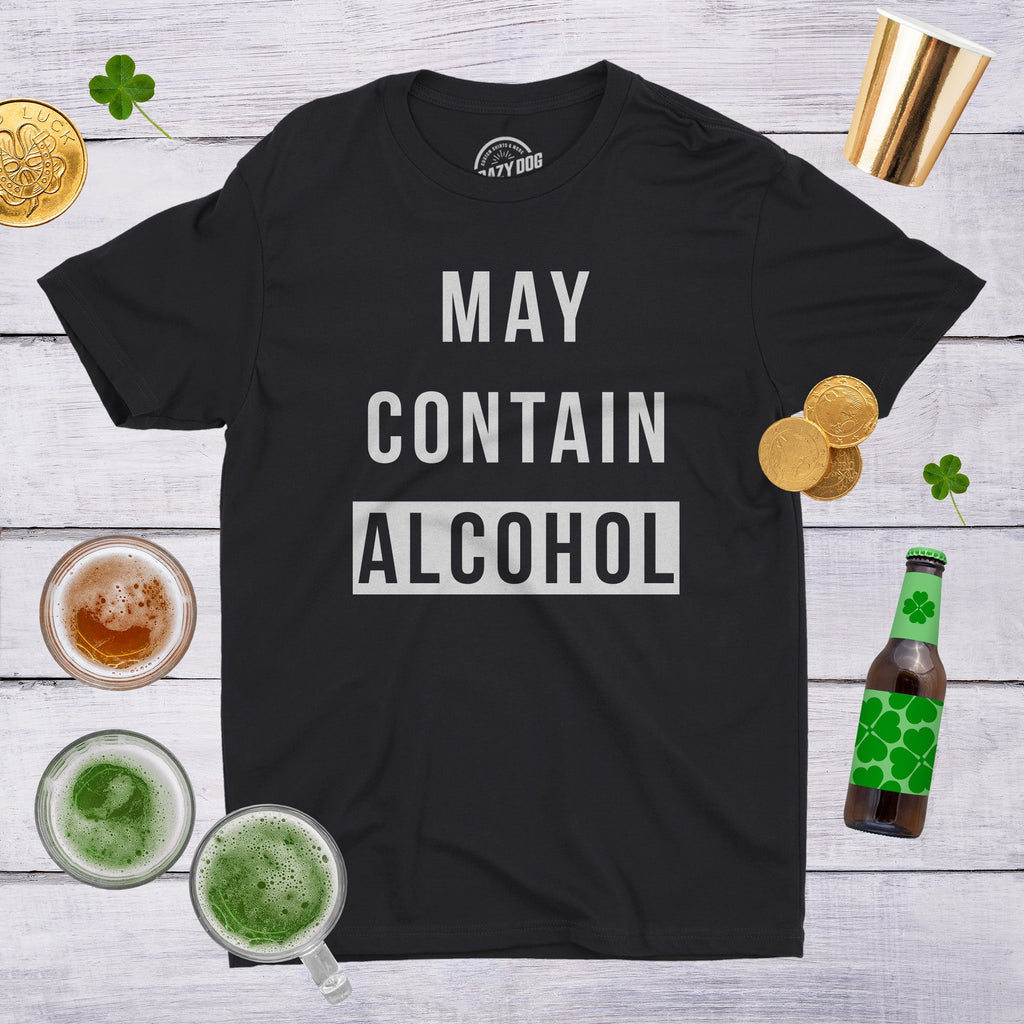 May Contain Alcohol Men's T Shirt product image 2