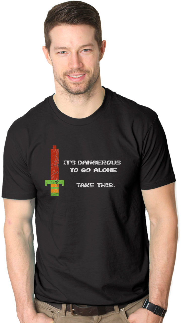 It's Dangerous To Go Alone Men's T Shirt product image 6