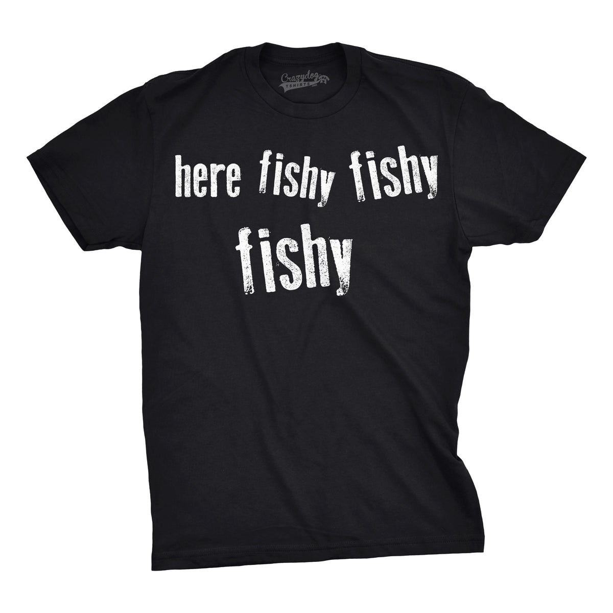 Here Fishy Men's T Shirt product image 5