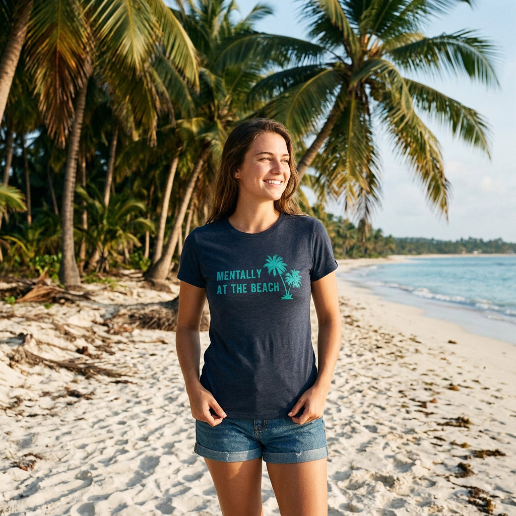 Mentally At The Beach Women's T Shirt product image 2
