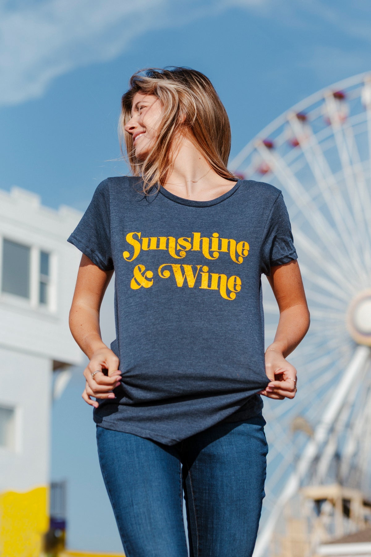 Sunshine And Wine Women's T Shirt product image 2