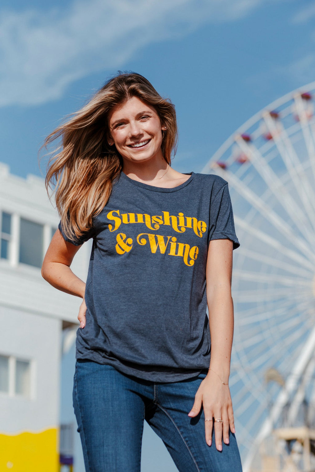 Sunshine And Wine Women's T Shirt product image 4