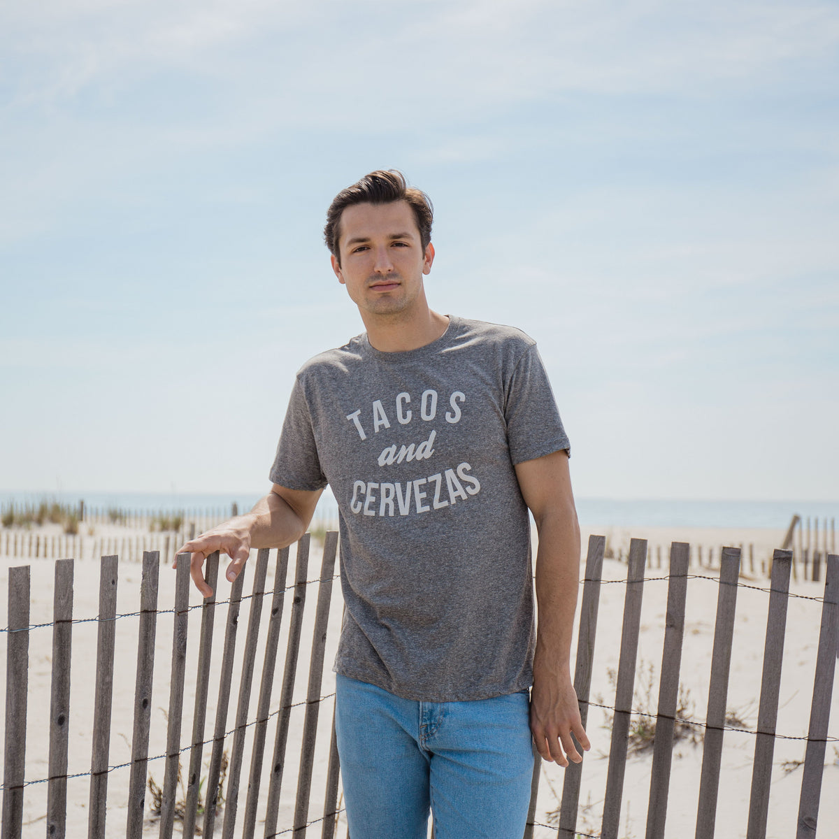 Tacos and Cervezas Men's T Shirt product image 5